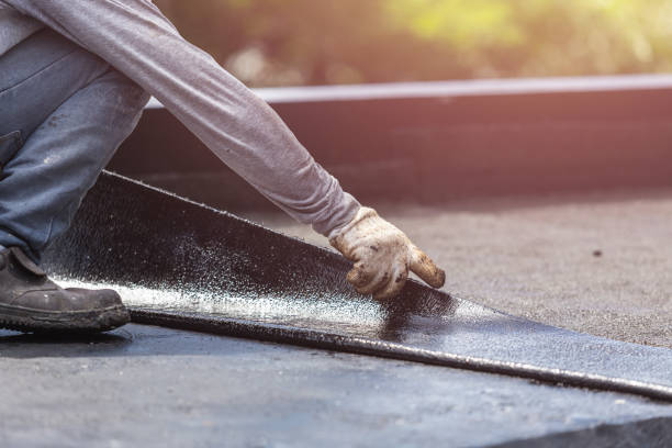Professional Basement Waterproofing technician working in Pelham, GA